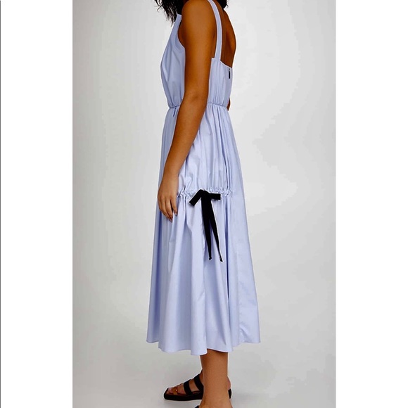 Jason Wu, Pleated Dress with Tie Detail - Picture 3 of 9